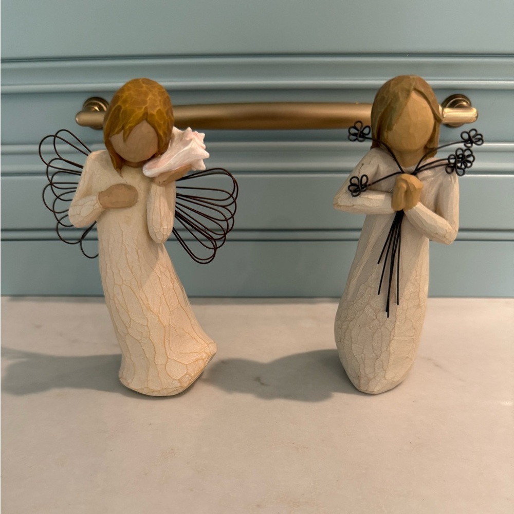 Demdaco by Willow Tree Friendship and Thinking Of You Angels.